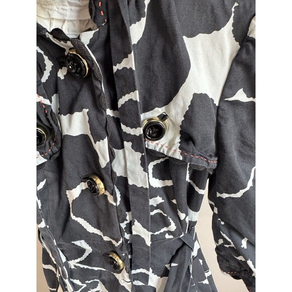 Anthropologie Leifsdottir Black Cloud Berry Jacket Size 2 - Picture 5 of 8